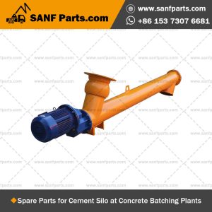 cement screw conveyor for Cement Silo at Concrete Batching Plants