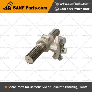 aluminum hanger bearing for cement screw at concrete batching plant